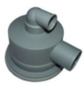 Colector desagÜe completo gs-7/gs-18 jemi