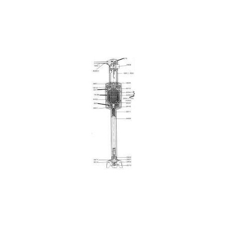 Motor 230v triturador pmx83 dynamic