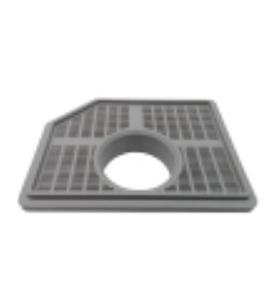 Filtro inferior Ø135x170mm quattro omniwash