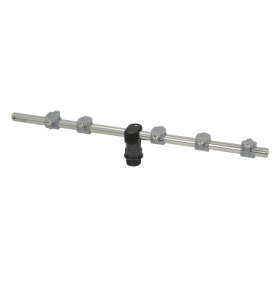 Giratorio l 360mm aclarado inox lc-1500 linea blanca