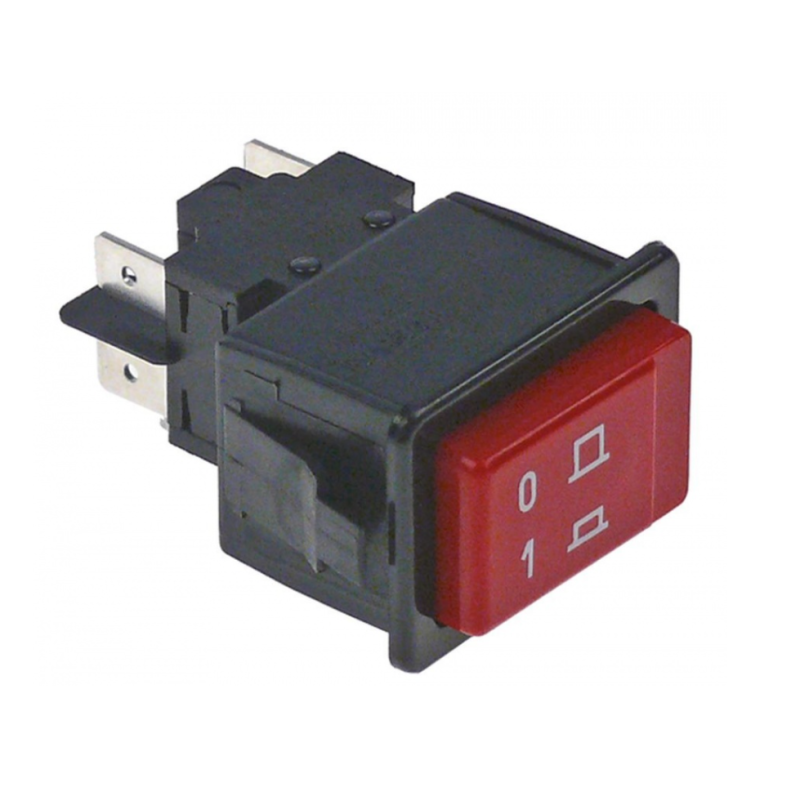 Interruptor rojo 34x23mm on/off e35/40/50 project system Interruptor rojo 34x23mm on/off e35/40/50 project system