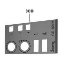 Membrana frontal mandos gs-82m jemi