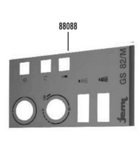 Membrana frontal mandos gs-82m jemi