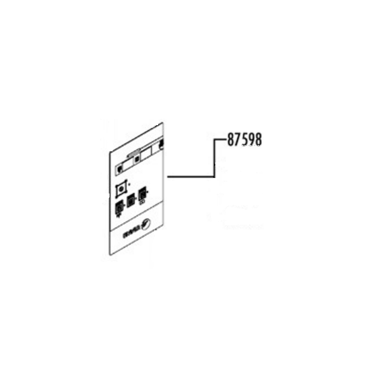 Pegatina panel mandos ad-120 fagor