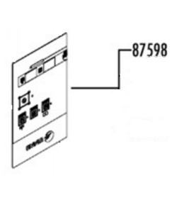 Pegatina panel mandos ad-120 fagor
