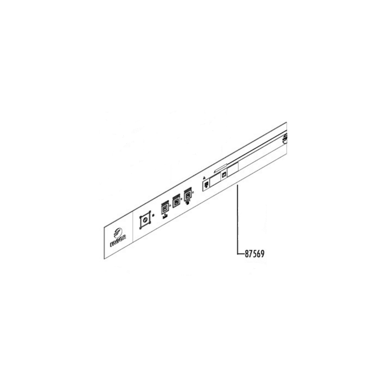 Pegatina panel mandos ad-21b/ad-21c fagor