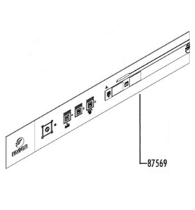 Pegatina panel mandos ad-21b/ad-21c fagor