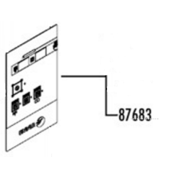 Pegatina panel mandos ade-120b fagor
