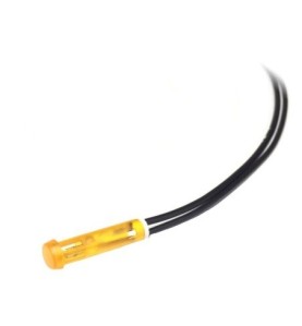 Piloto ambar Ø6mm 230v con cable elettrobar