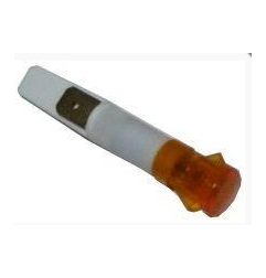 Piloto ambar Ø9mm 230v silanos