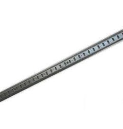 Cremallera inox 18/8 22x4.5x1 (1 metro)