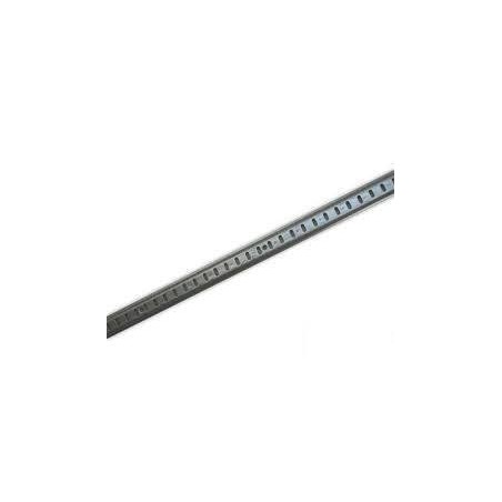 Cremallera inox 18/8 22x4.5x1 (1 metro)