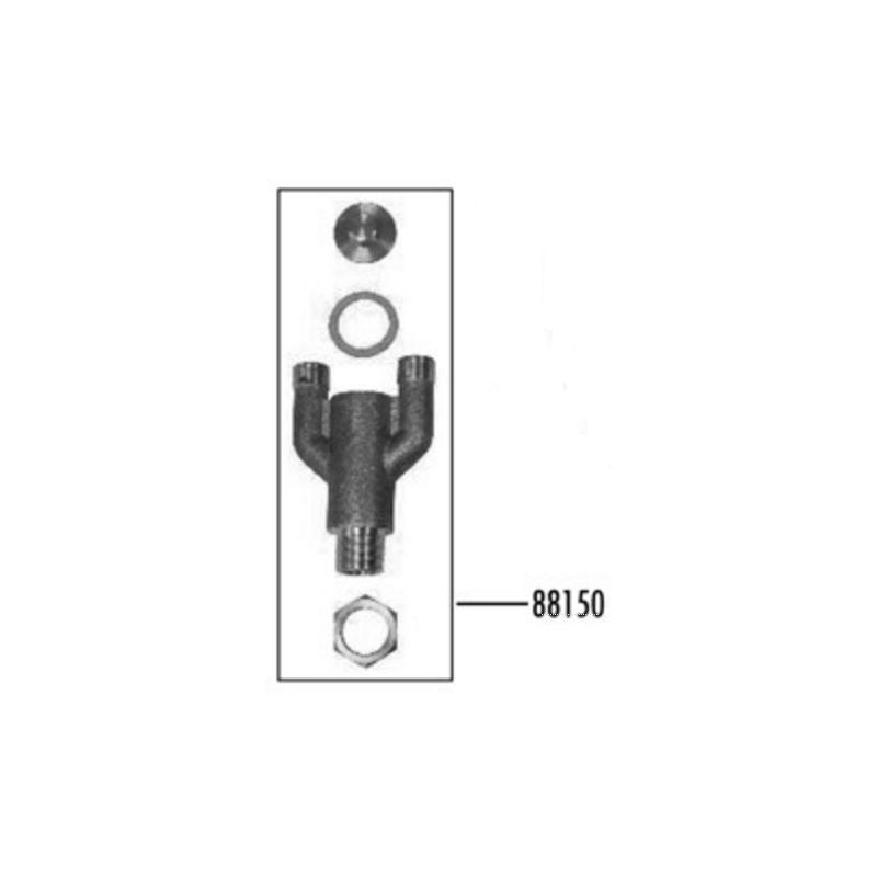 Racor entrada agua gs-100/gs-102 jemi Racor entrada agua gs-100/gs-102 jemi