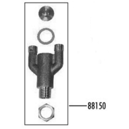Racor entrada agua gs-100/gs-102 jemi