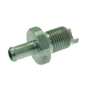 Racor presion largo inox 3/8 Ø10mm
