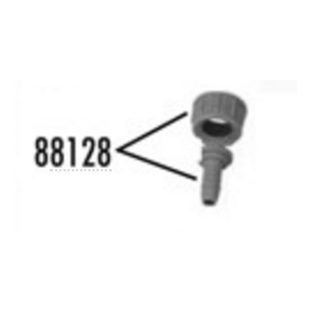 Racor recto + tuerca 3/4 pulg gs-83  jemi