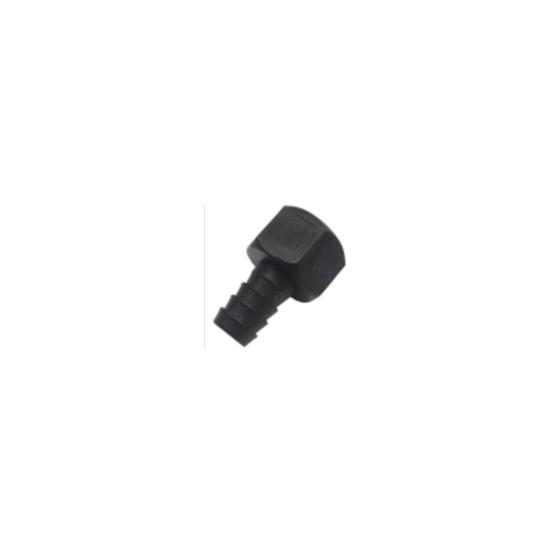 Racor recto 1/2 x Ø12mm plastico jemi