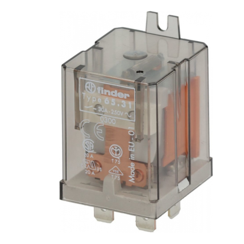 Rele unipolar 30a 230v monofasico elettrobar Rele unipolar 30a 230v monofasico elettrobar