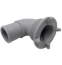 Racor codo desagüe 1"1/2 Ø33mm aristarco