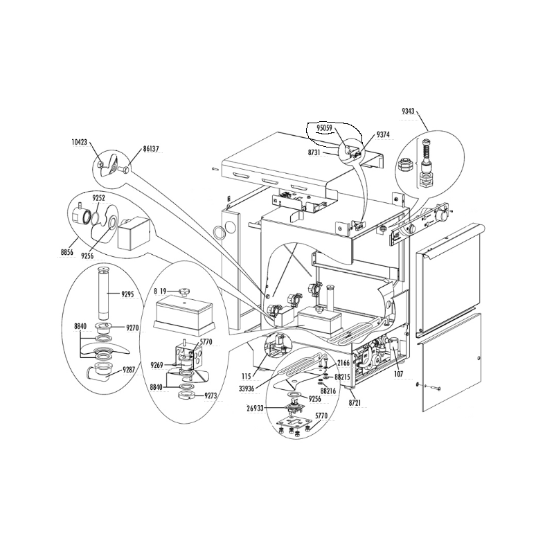Soporte contacto magnetico v-35/v-40 Soporte contacto magnetico v-35/v-40