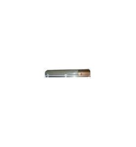 Cristal vitrina 8 bandejas curvo fijo l 1680mm gayc