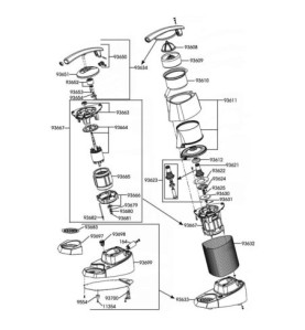 Arandela inferior motor exprimidor nº70