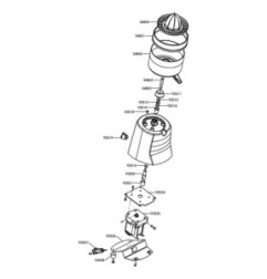 Arandela fricciÓn eje motor exprimidor nº71