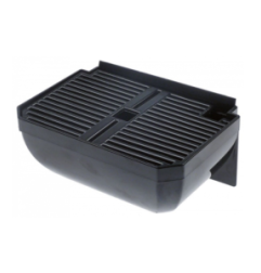 bandeja de goteo L 167mm An 115mm H 72mm negro