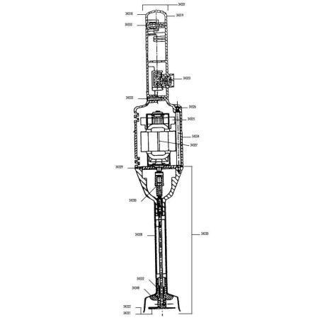 Frontal (media) inferior etiqueta 230v md95 dynamic