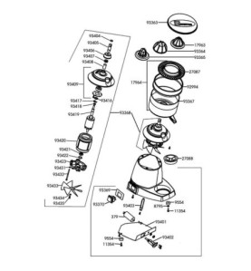 Cojinete motor exprimidor nº11 santos