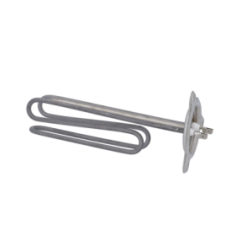 Resistencia 2700W 220-240V L 285mm brida 3 orificios empalme conector Faston 6,3mm