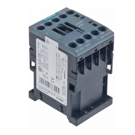 Contactor 230v 22a 3no/1no ac3 400v 4kw 9a fagor Siemens