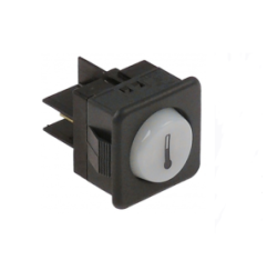 Piloto blanco 25x25mm 230v temperatura jemi