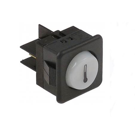 Piloto blanco 25x25mm 230v temperatura jemi