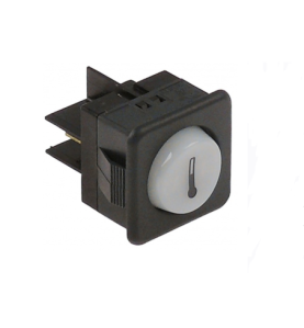 Piloto blanco 25x25mm 230v temperatura jemi