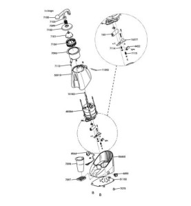 Eje motor exprimidor cunill