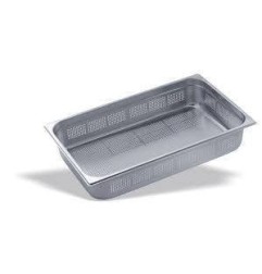 Cubeta gastronorm gn 1/1 inox perforada 20mm