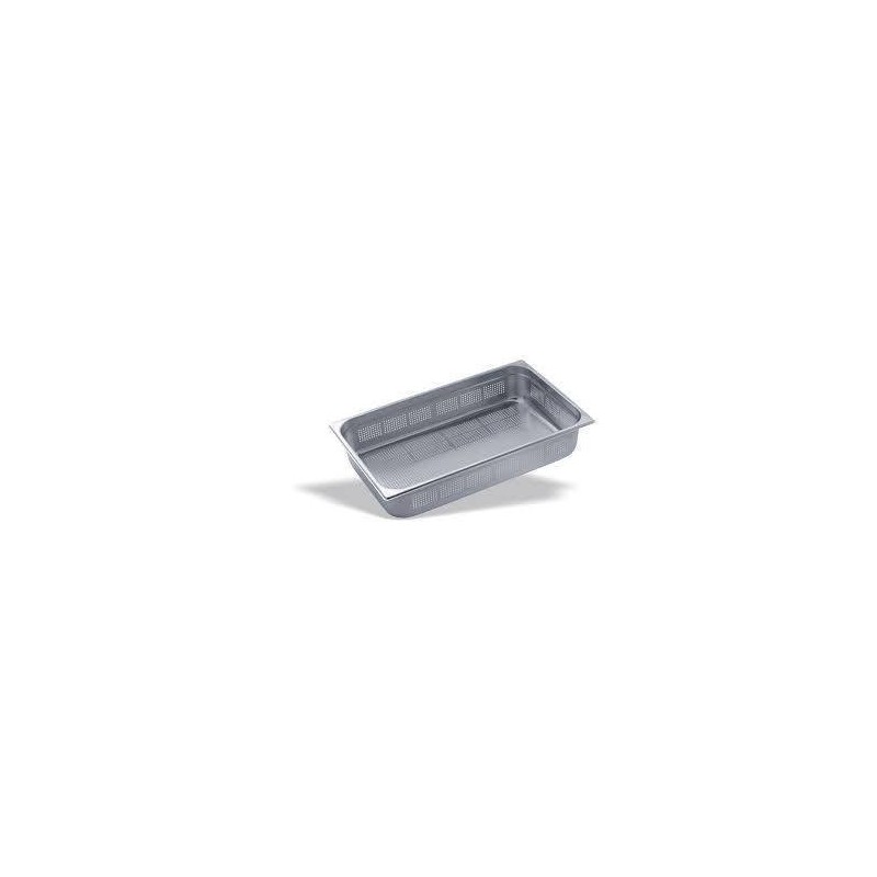 Cubeta gastronorm gn 1/1 inox perforada 20mm