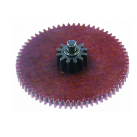 Piñón motor granizadora bras y ugolini