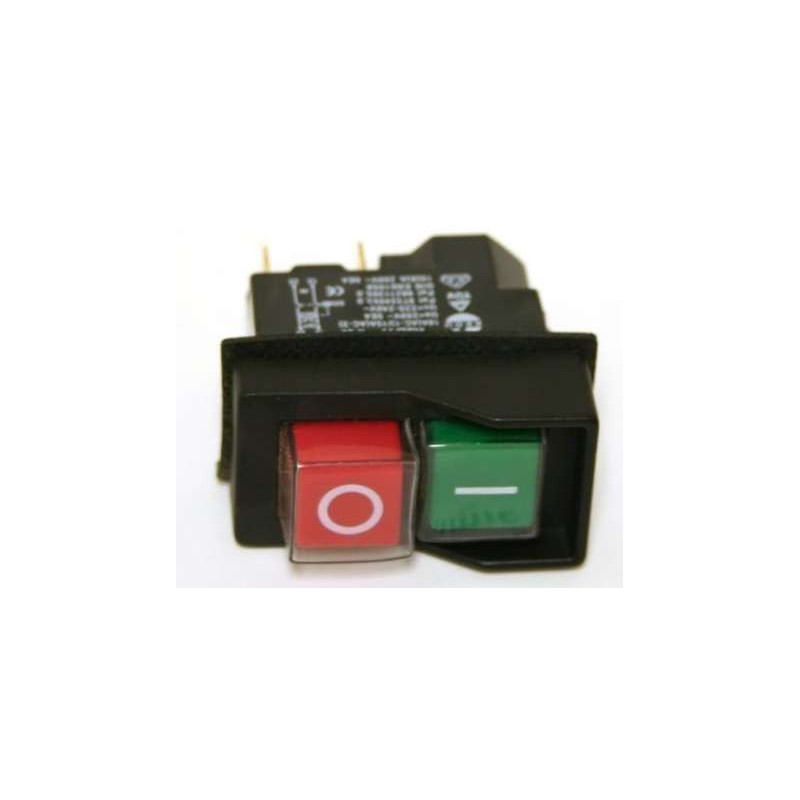 Pulsador MARCHA/PARO 45x22mm 230V SDZ-6 4PIN  Diamond, Granita