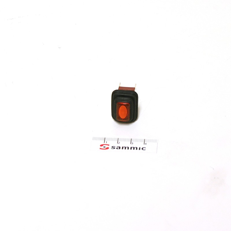 Interruptor Ambar 13x20mm 12A 250V  Klemor, Lamber, Sammic