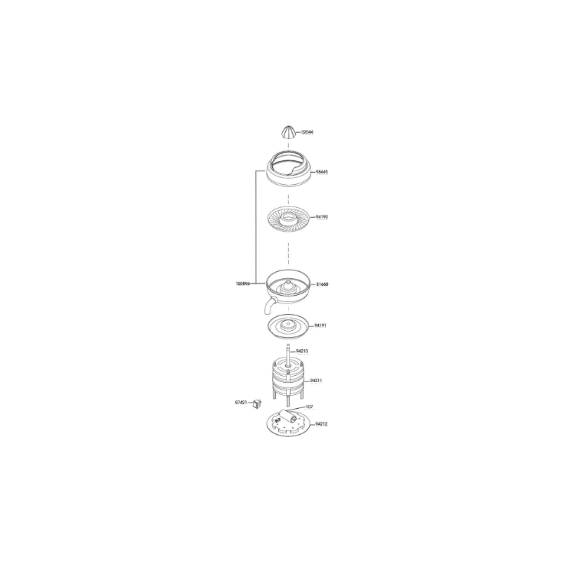 Motor exprimidor ecm/ecp sammic