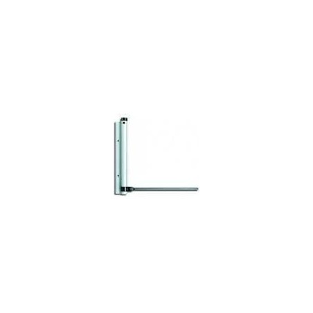 Perno muelle brazo para puertas color blanco