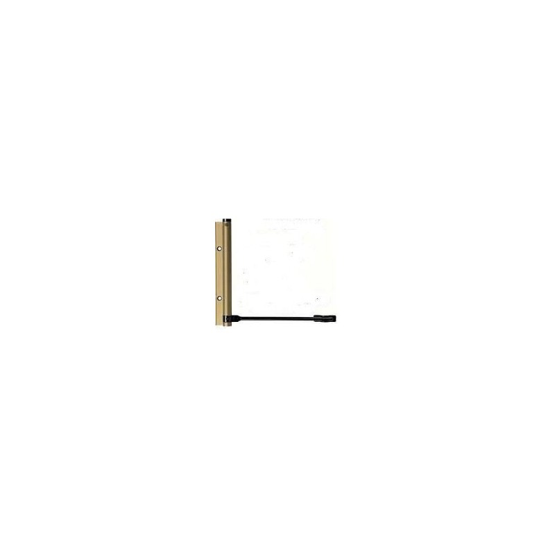 Perno muelle brazo para puertas color oro