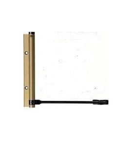 Perno muelle brazo para puertas color oro