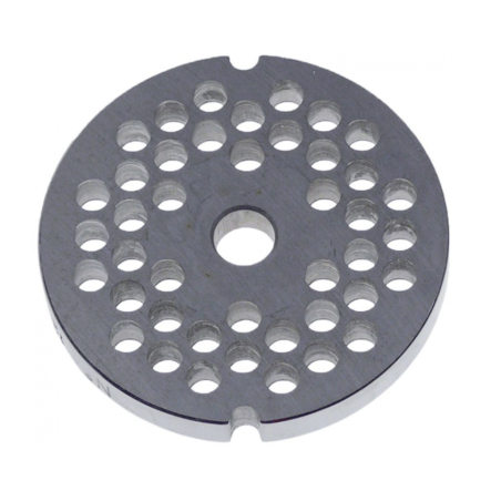 Placa picadora carne inox diametro 6mm fama