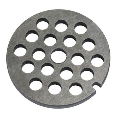 Placa picadora carne nD12 diametro 10mm