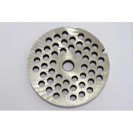 Placa picadora carne nD8  taladro 6 mm