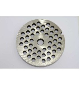 Placa picadora carne nº8  taladro 6 mm