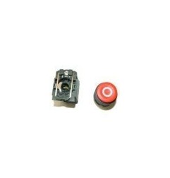 Pulsador paro rojo 230v cortadora mat braher